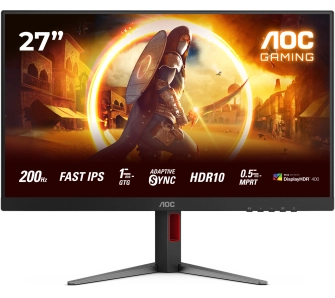 Monitor AOC 27G4HA 27" Full HD Fast IPS 200Hz 0,5ms MPRT Gamingowy