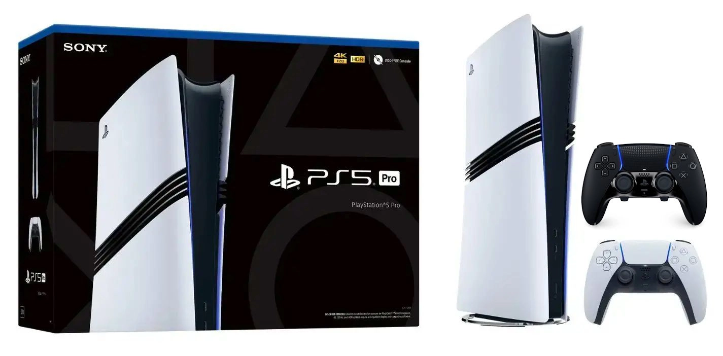 Konsola Sony PlayStation 5 Pro (PS5) 2TB + Pad DualSense Edge Czarny