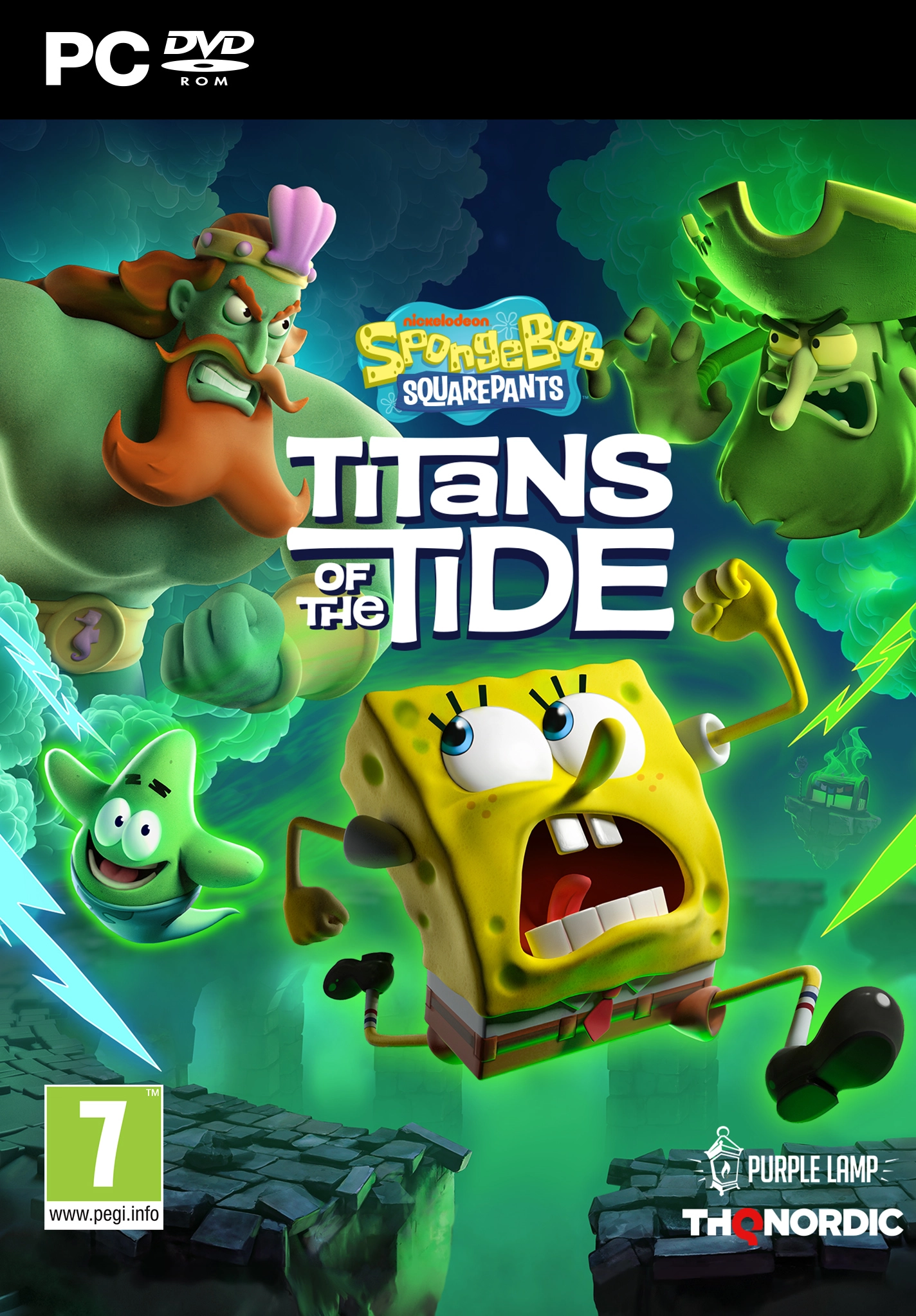 Spongebob Kanciastoporty Titans of the Tide Gra na PC