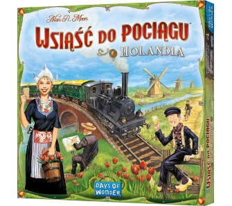Rozszerzenie do gry Wsiąść do Pociągu Kolekcja Map 4 Holandia