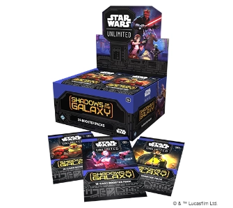 Karta kolekcjonerska Star Wars: Unlimited - Shadows of the Galaxy - Booster Box (24) wydanie angielskie