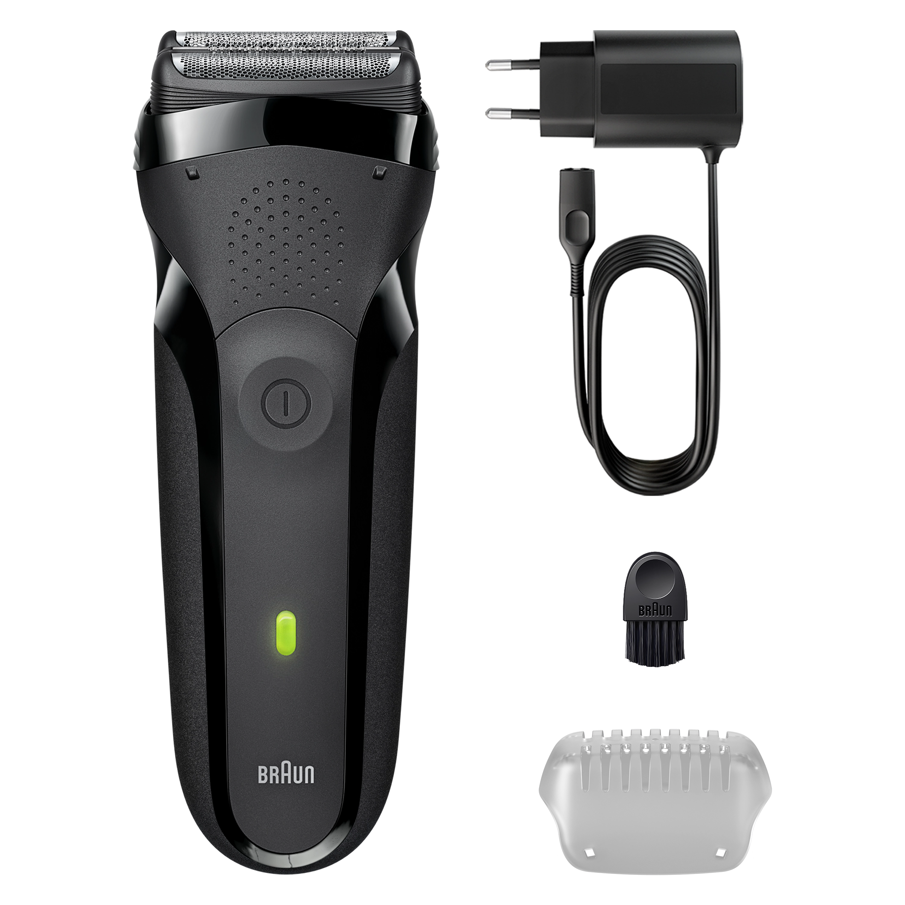 Golarka Braun Series 3 300 BLK/BLK