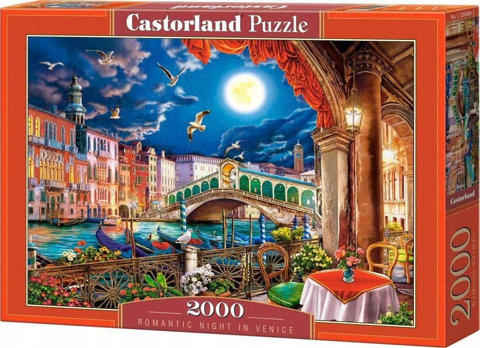 Puzzle Romantic Night in Venice 2000 elementów