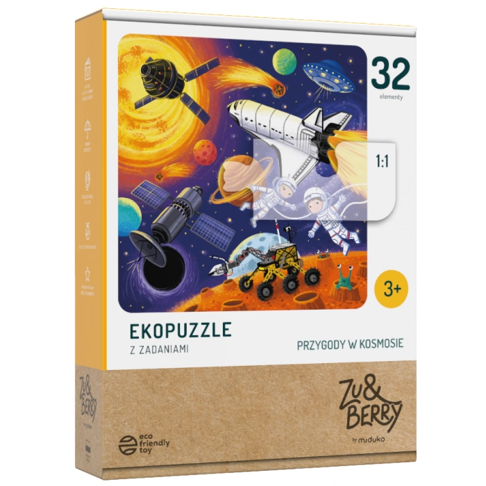 Puzzle Przygody w kosmosie 32 elementy
