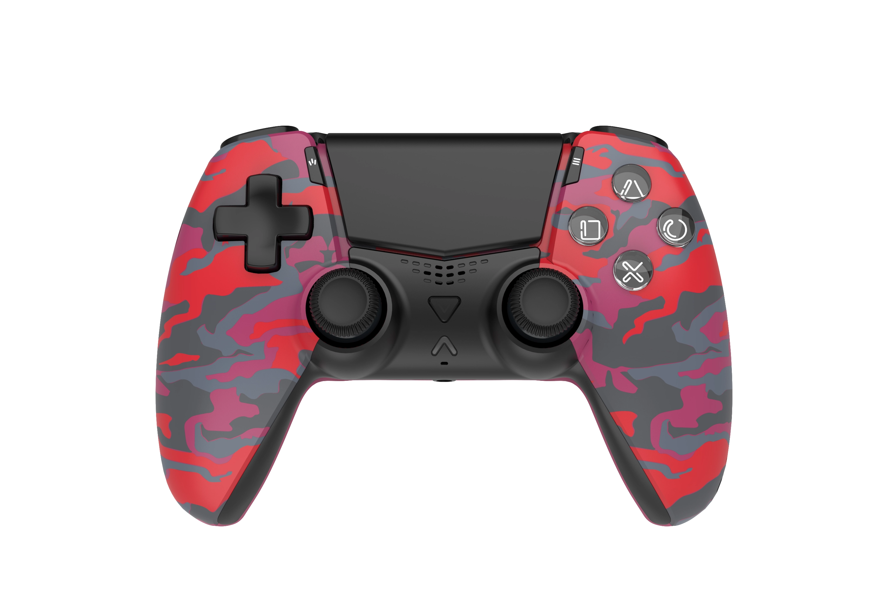 Pad Cobra QSP575CRD do PS5, PC, Android, iOS Bezprzewodowy/Przewodowy Camo Czerwony