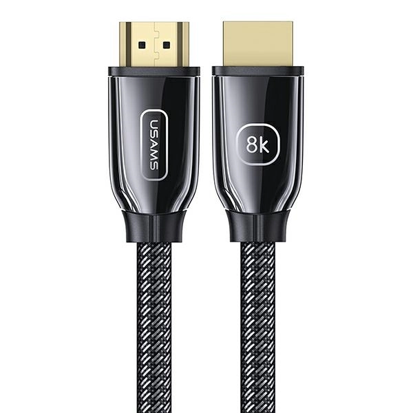 Kabel HDMI USAMS SJ497HD01 8K UHD 2m Czarny