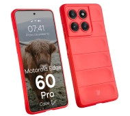 Bizon Tur do Motorola Edge 60 Pro Czerwony