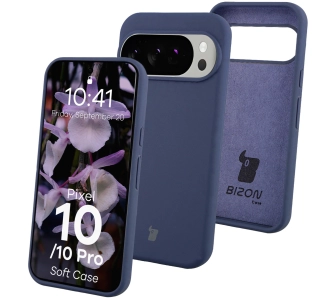 Etui Bizon Soft do Google Pixel 10 / Google Pixel 10 Pro Granatowy