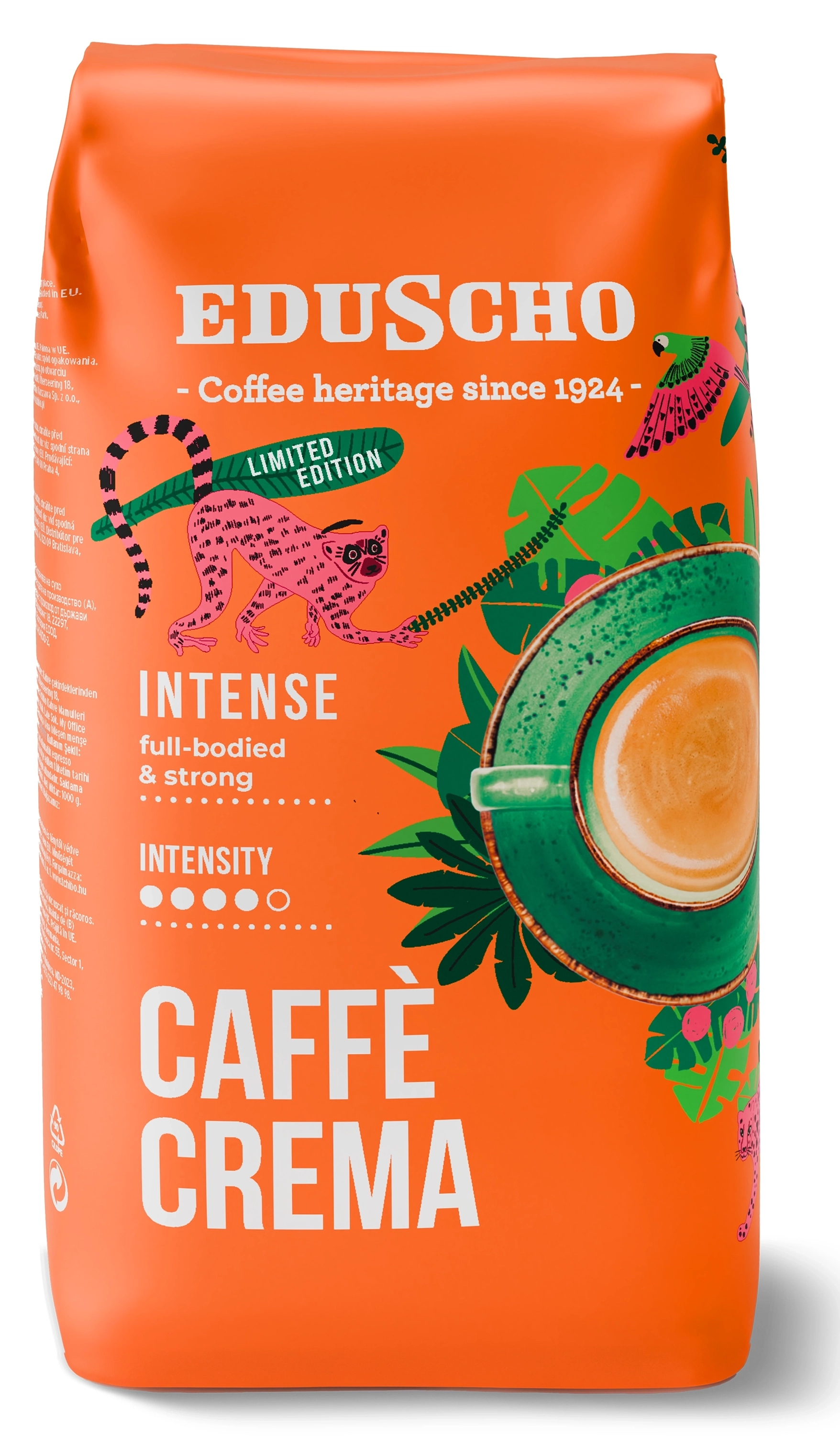 Kawa ziarnista Eduscho Intense Caffe Creama 1kg Edycja limitowana