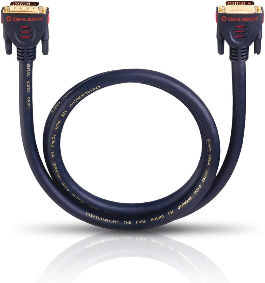 Kabel DVI Oehlbach OE 29171 1,5m Czarny