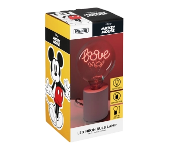 Lampka Paladone LED Neon Bulb Lamp  Mickey Mouse
