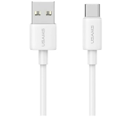 USAMS YD Series 18W 3A USB-A do USB-C 1m Biały