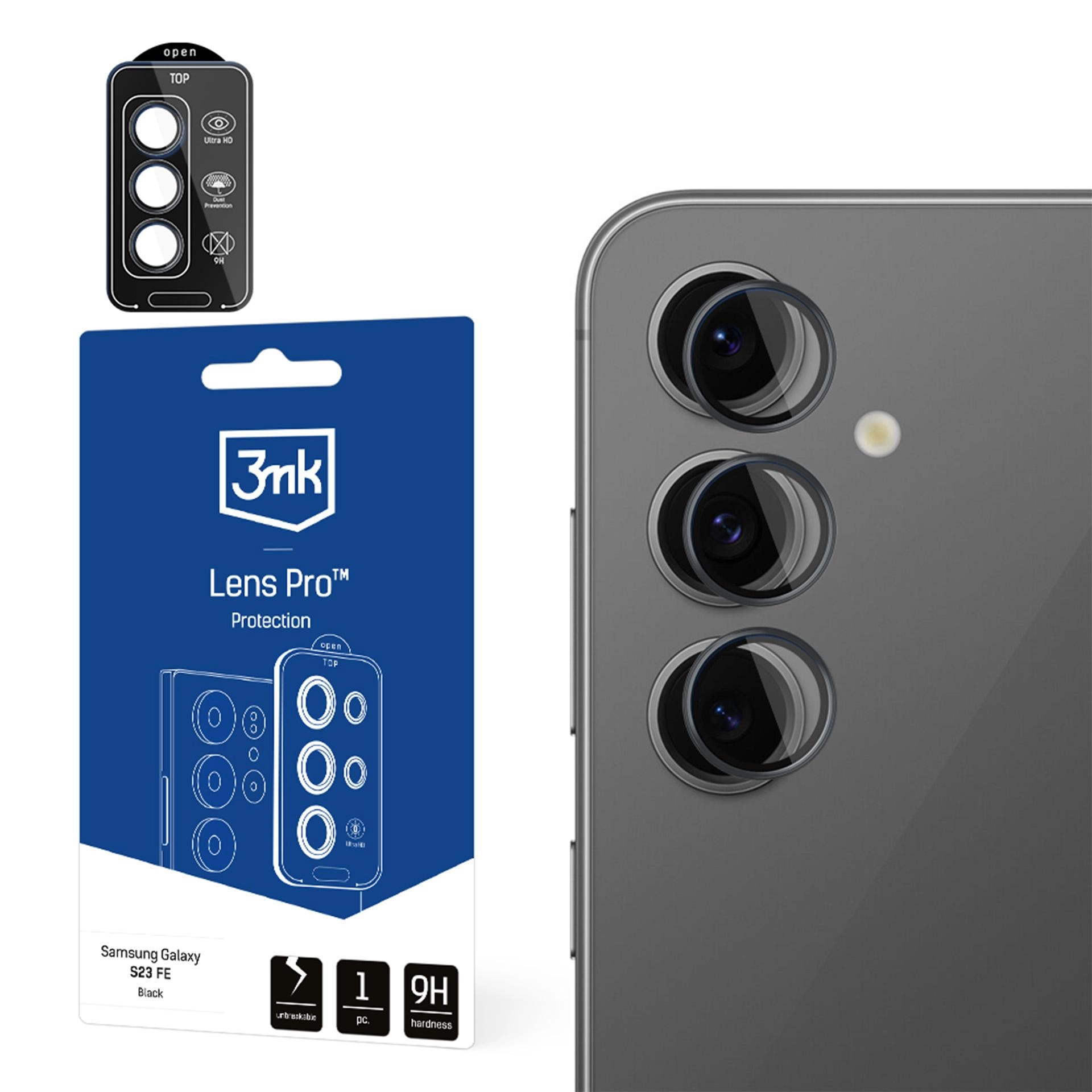 Szkło hartowane 3mk Lens Protection Pro do Samsung Galaxy S24 FE