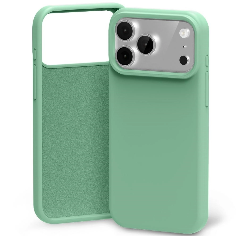 Etui Mercury Silicone do iPhone 17 Pro Max zielony