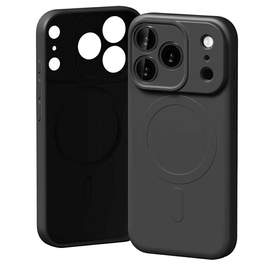 Etui Mercury Semi-Silicone MagSafe do iPhone 17 Pro czarny