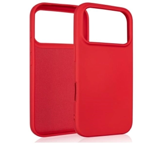 Etui Beline Silicone do iPhone 17 Pro Max Czerwony