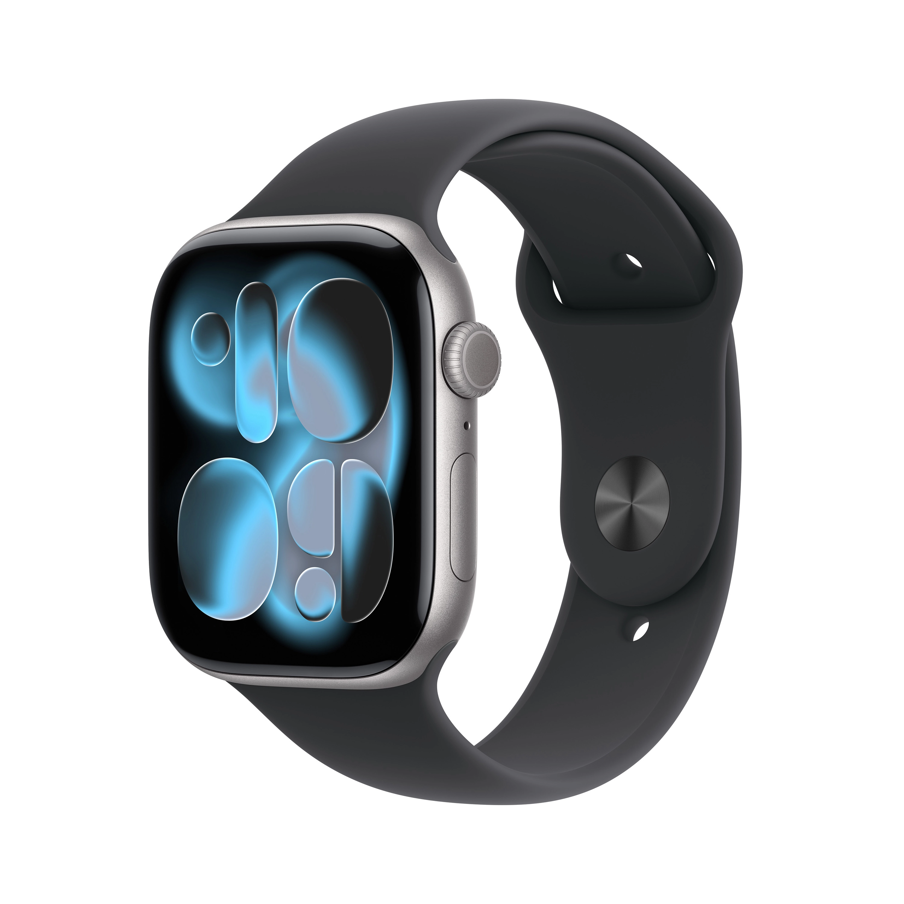 Apple Watch Series 11 GPS 42mm z aluminium Gwiezdna szarość Pasek sportowy Czarny S/M