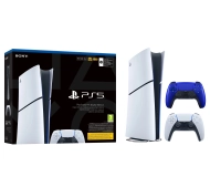 Sony PlayStation 5 Digital Slim E Chassis (PS5) 825GB + Dodatkowy Pad Wieczorny kobalt