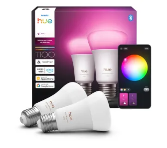 Żarówka LED Philips Hue White and Colour Ambiance A60 E27 1100 2szt.