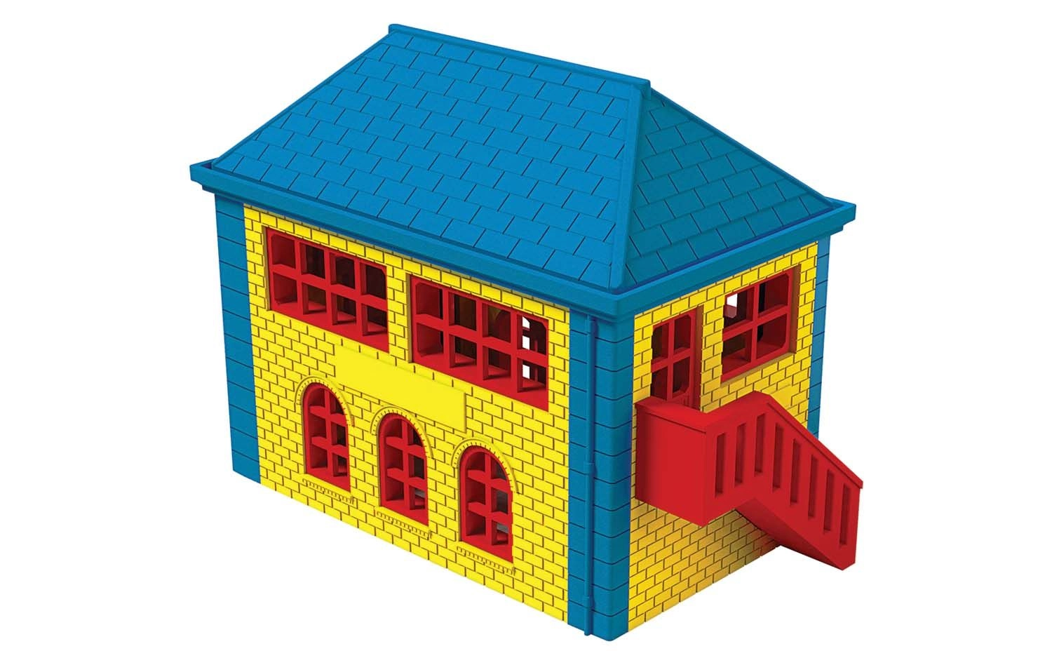 Model Playtrains Builder+ OO 1:76 Budynek zawiadowcy