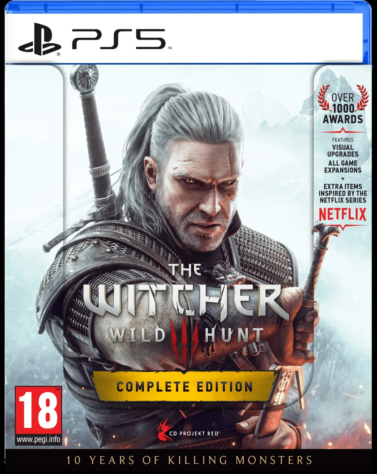 Wiedźmin 3: Dziki Gon Edycja Kompletna + Jubileuszowy Steelbook Gra na PS5