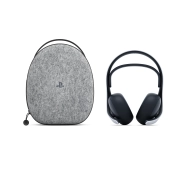 Sony PULSE Elite Nauszne Biało-czarny + etui