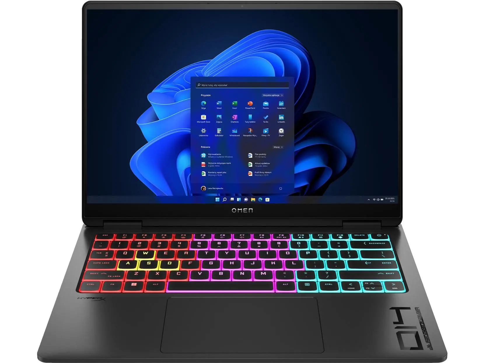 Laptop gamingowy HP OMEN 14-fb1216nw OLED 14'' 120Hz Ultra 9 285H 32GB RAM 1TB Dysk SSD RTX5070 DLSS4 Win11 Czarny Funkcje AI