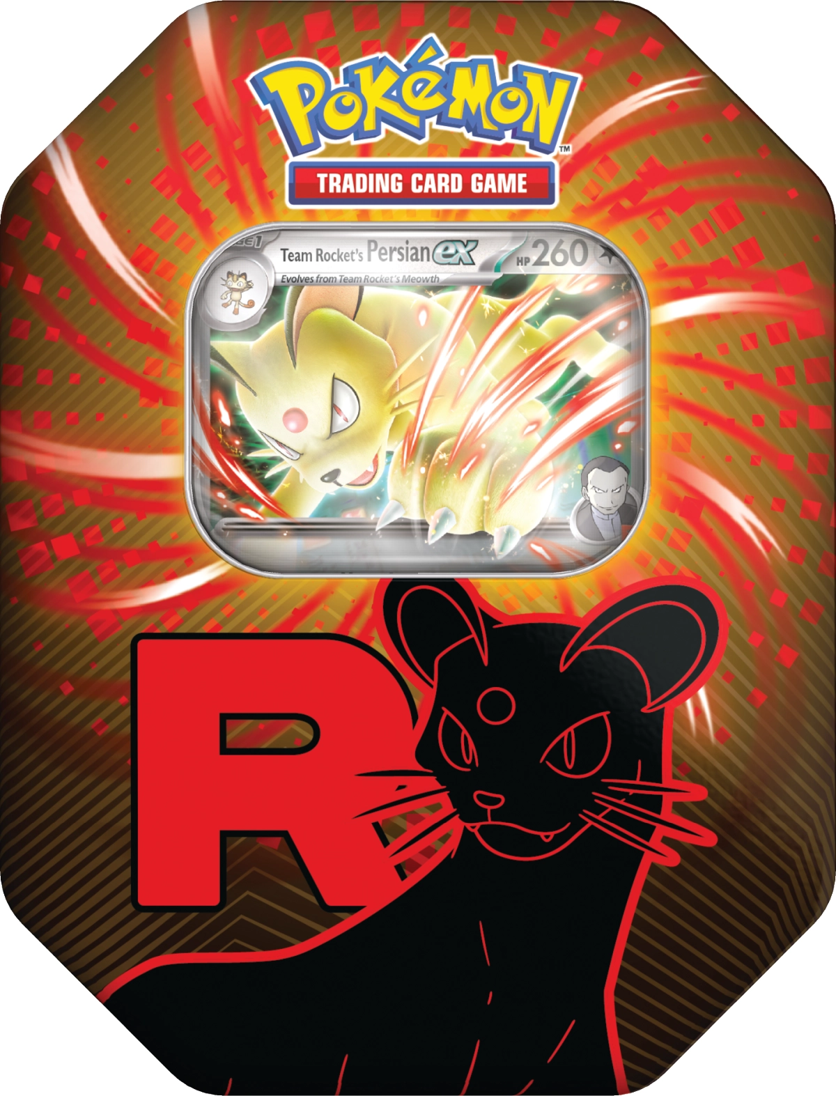 Karta kolekcjonerska Pokémon TCG: Team Rocket Tin - Persian