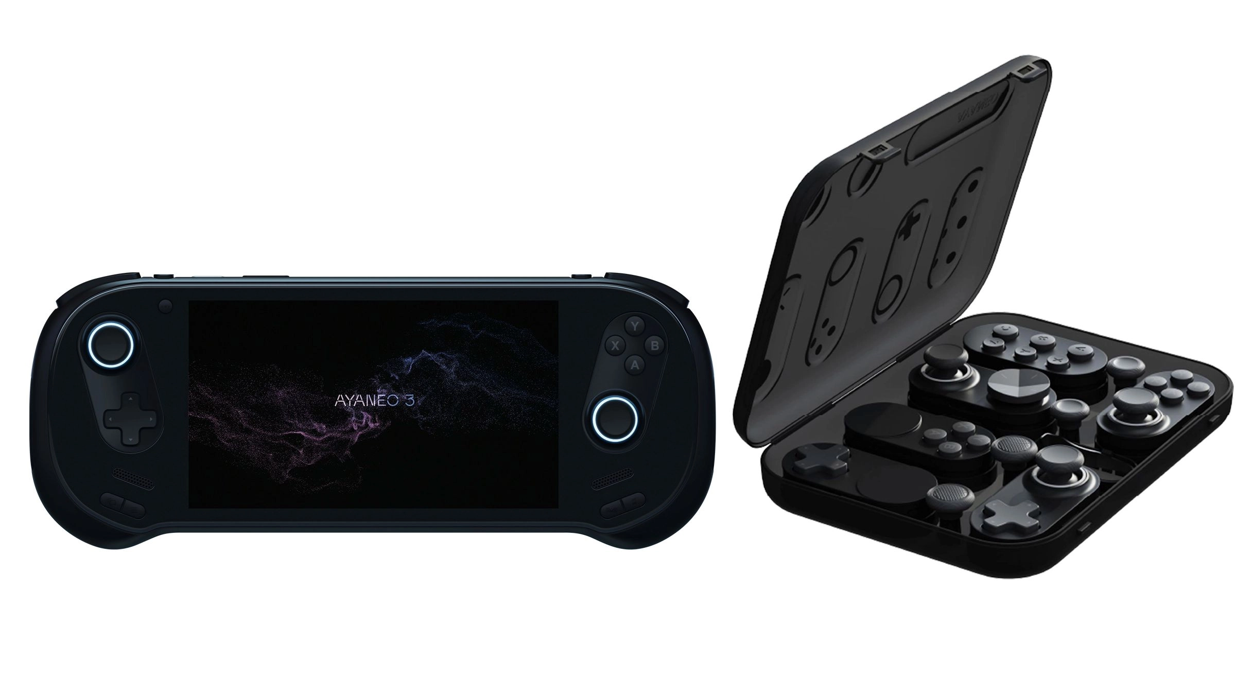 Konsola AYANEO 3 OLED Ryzen 7 32GB/1TB with Controler Kit Czarny