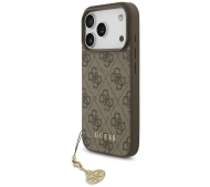 Guess 4G Charms Collection MagSafe do iPhone 17 Pro Brązowy