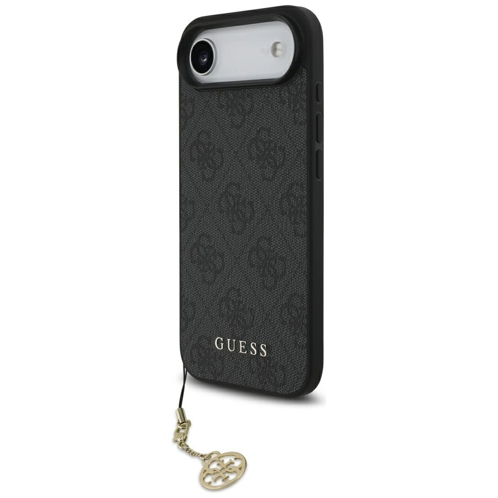 Etui Guess 4G Charms Collection MagSafe do iPhone Air Czarny