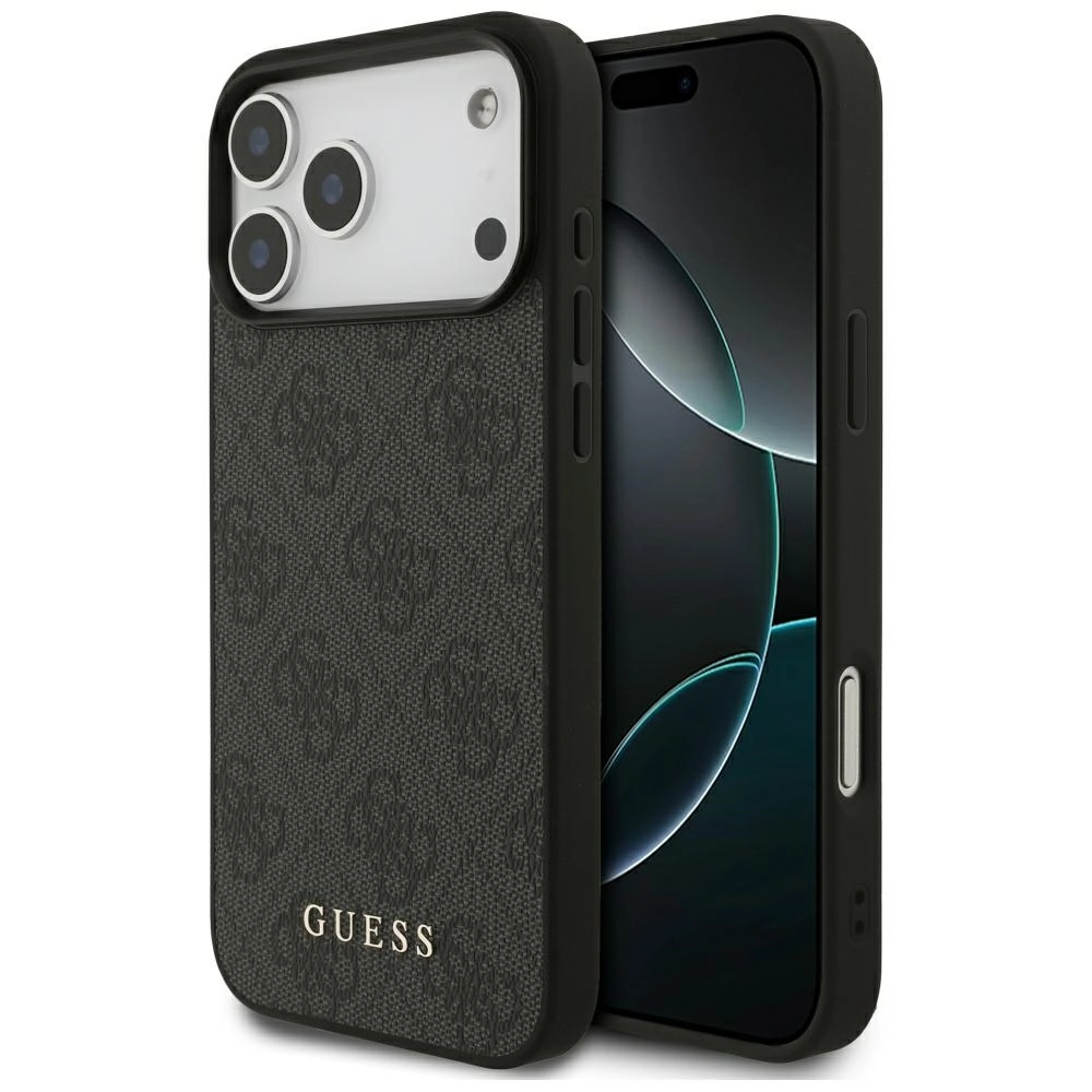 Etui Guess 4G Classic do iPhone 17 Pro Max Czarny