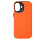 Yaxo Leather Gear Slim Case MagSafe do iPhone 17 Pomarańczowy
