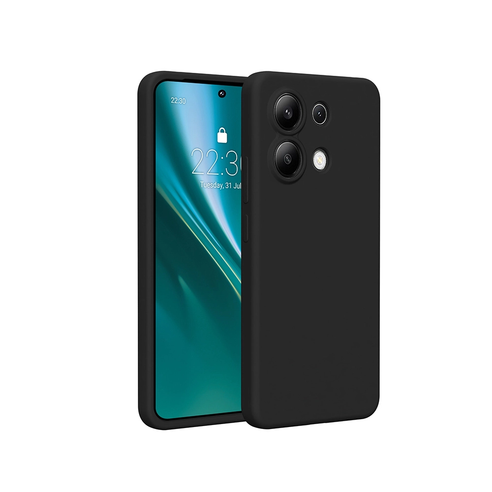 Etui Etteri Silicone Case do Xiami Redmi Note 13 4G Czarny