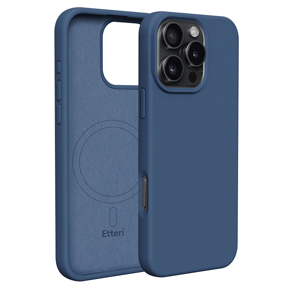 Etui Etteri Silicone Case do iPhone 16 Pro Niebieski