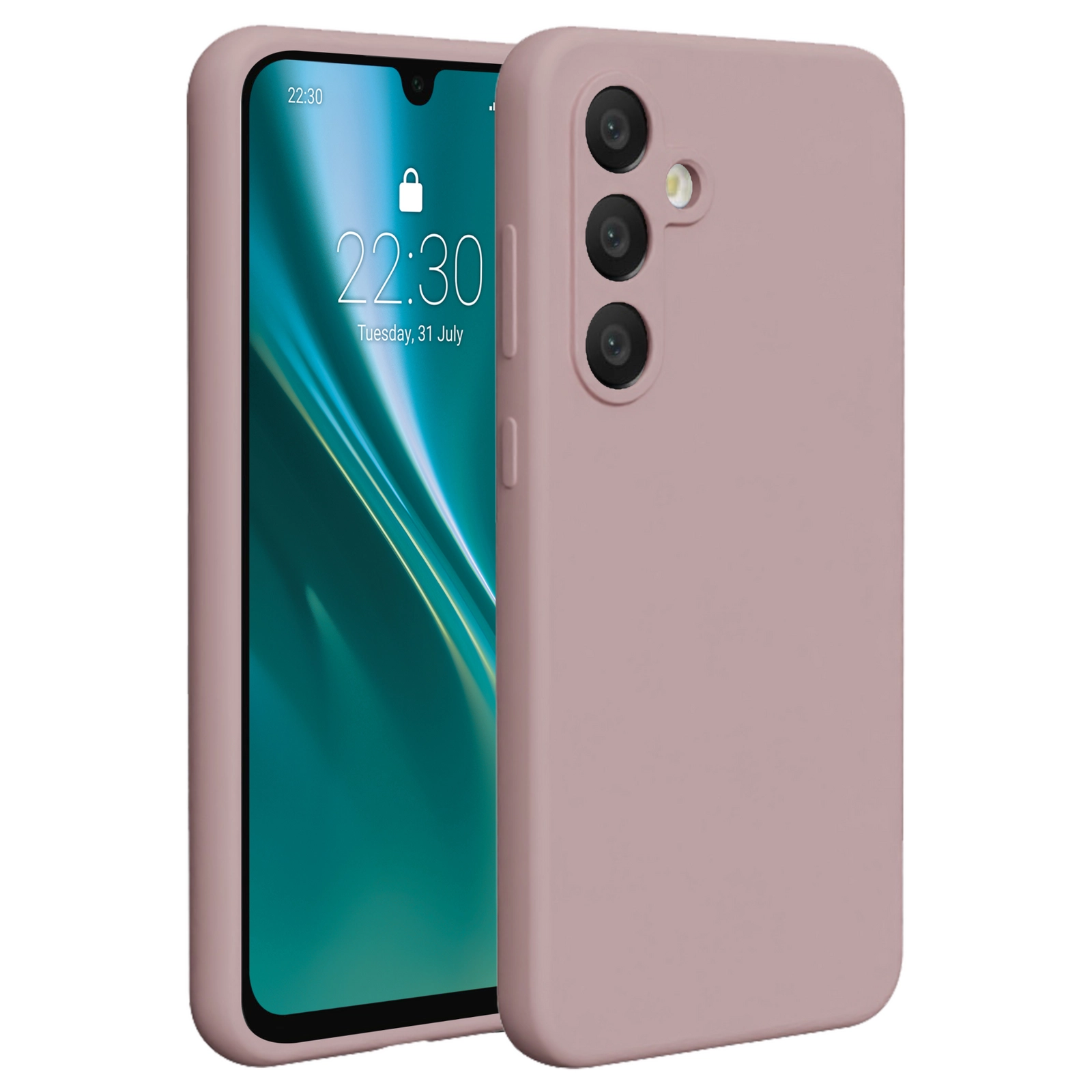 Etui Etteri Silicone Case Galaxy S24 Fe Różowy