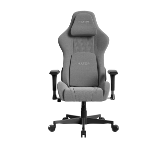 Fotel Hator Darkside 3 Fabric Size M Gamingowy do 100kg Tkanina Szary