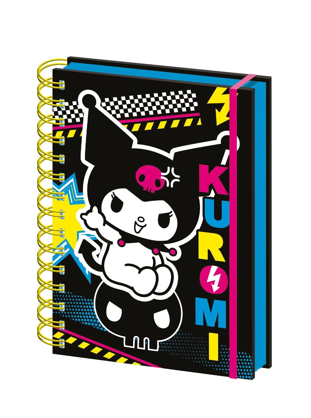 Notatnik Pyramid A5 Wiro Notebook Kuromi (Punk Vibes)