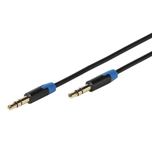 Kabel  audio Vivanco 41904 jack 3,5mm 1,2m Czarny