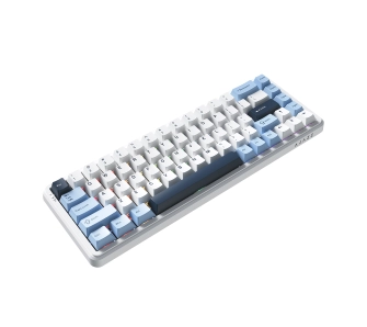 Klawiatura magnetyczna Ajazz AK680 MAX (8+8K) Magnetic Switch Biały