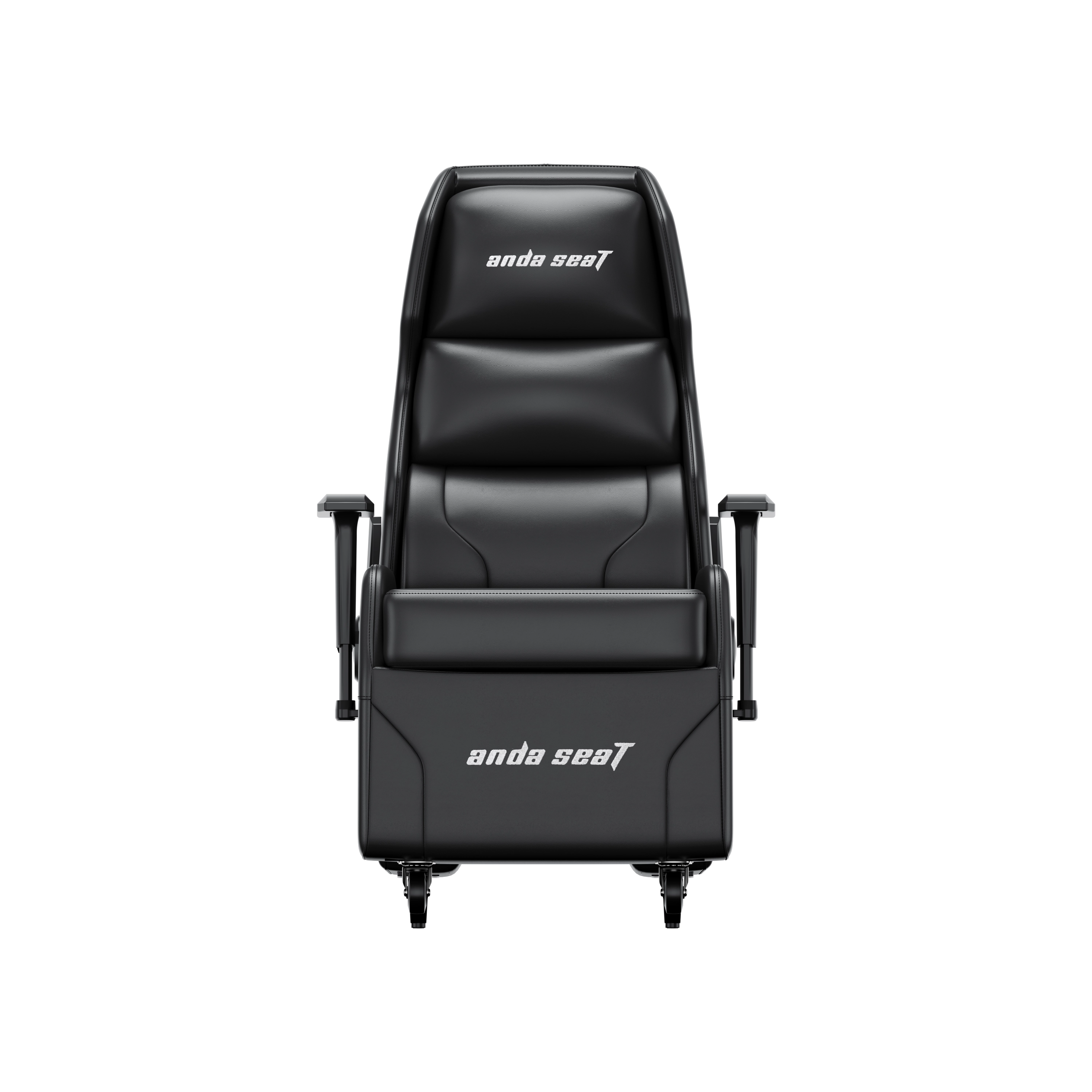 Fotel Anda Seat X3 Gaming Sofa Elegant Black Gamingowy do 120kg Skóra Eco Czarny