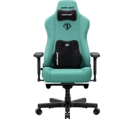 Anda Seat Kaiser 3E XL Gamingowy do 150kg Tkanina Turkusowy