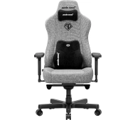 Anda Seat Kaiser 3E XL Gamingowy do 150kg Tkanina Szary