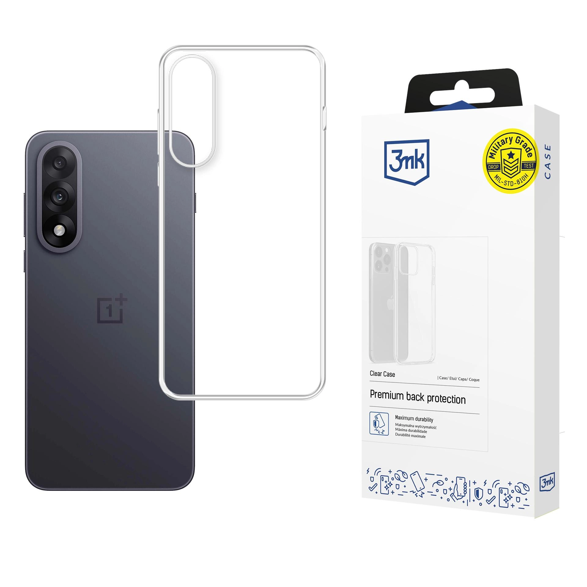 Etui 3mk Clear Case do OnePlus Nord 5