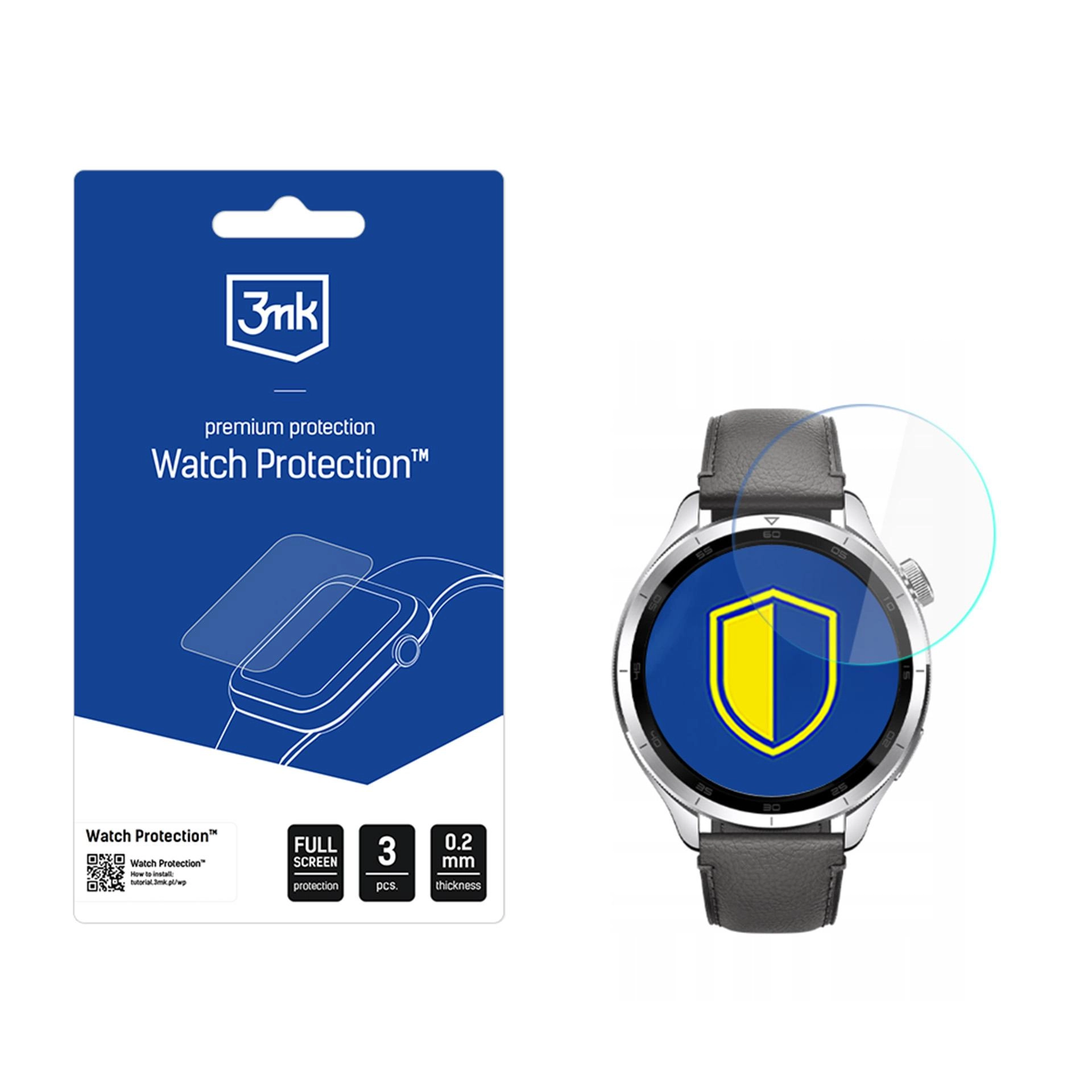 Szkło hybrydowe 3mk Watch Protection FlexibleGlass do Xiaomi Watch S4