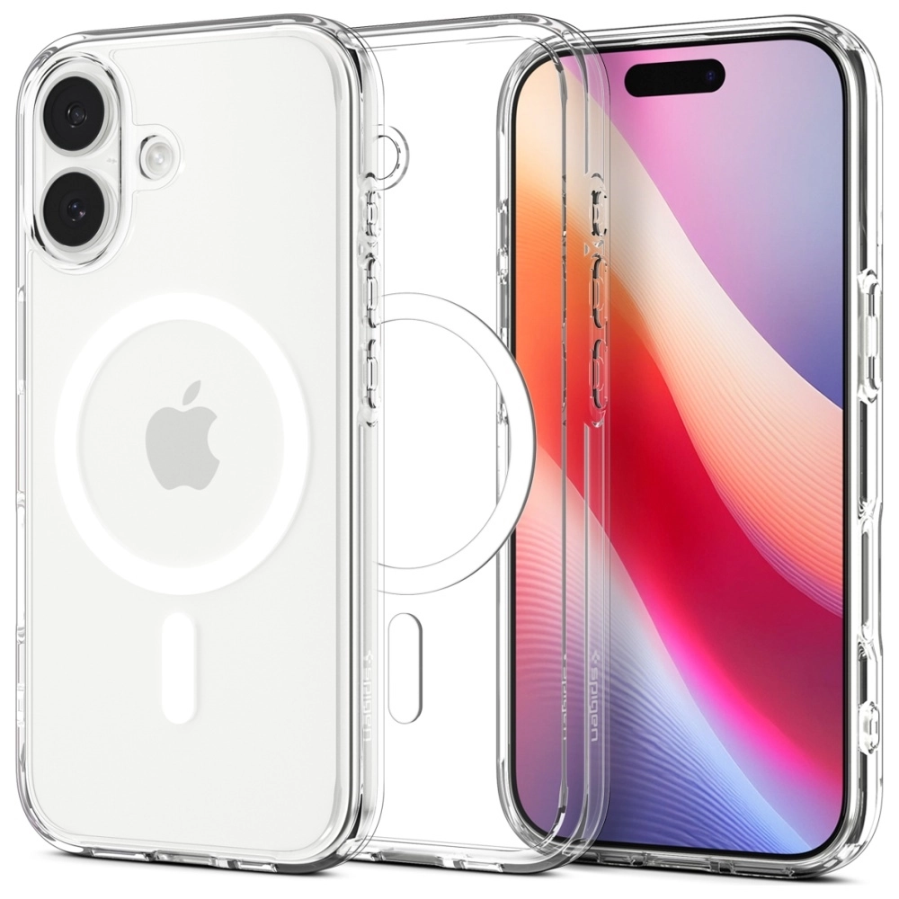 Etui Spigen Ultra Hybrid Mag MagSafe do iPhone 17 Biały