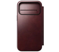 Nomad Modern Leather Folio do iPhone 17 Pro Max Bordowy