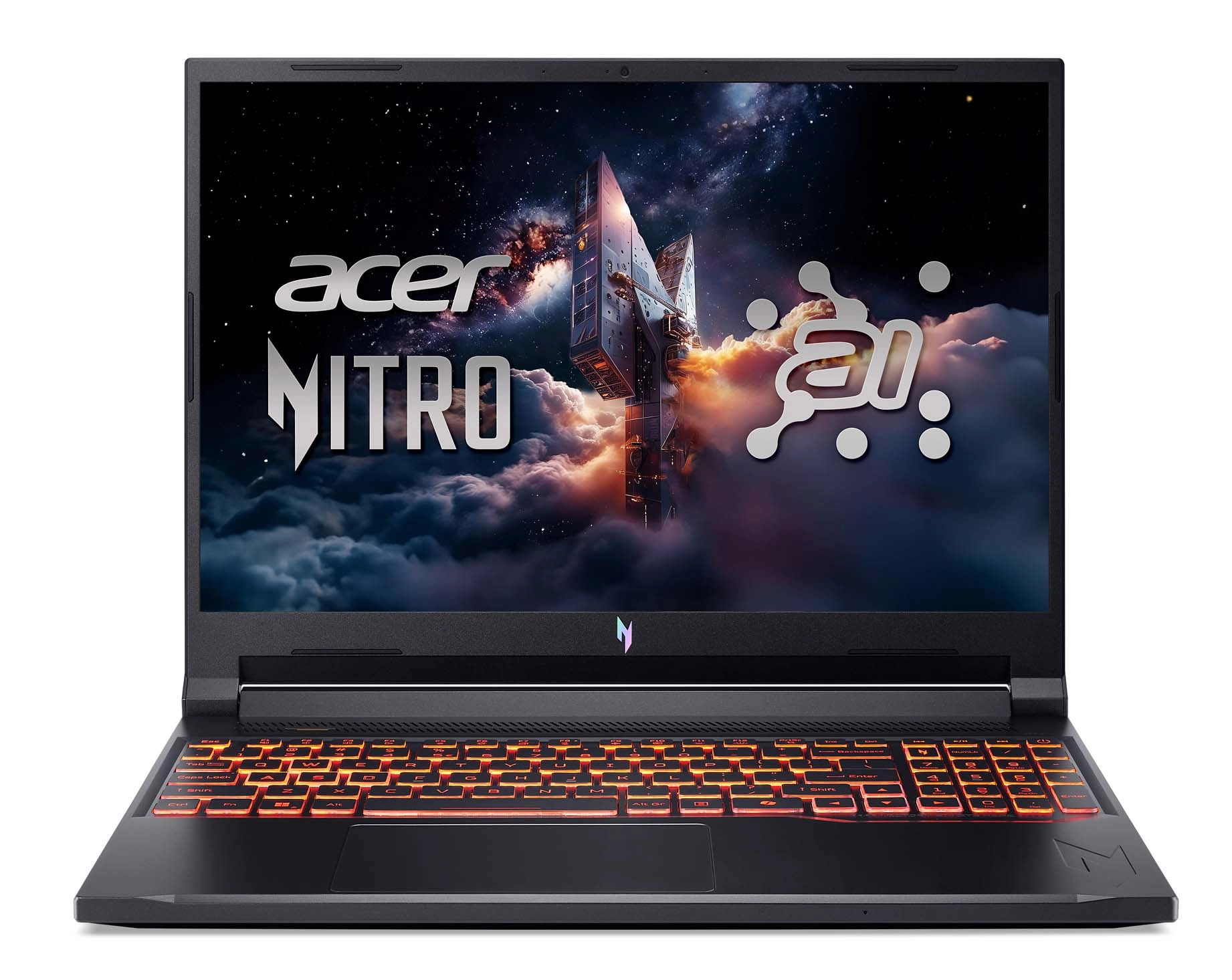 Laptop gamingowy Acer Nitro V 16 AI ANV16-42 16" 180Hz R7 260 16GB RAM 1TB Dysk SSD RTX5070 DLSS4 Win11 Czarny Funkcje AI