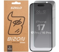 Bizon prywatyzujące Clear Shadow Duo do iPhone iPhone 17 / 17 Pro / 16 Pro