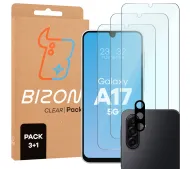 Bizon 3x Szkło hartowane + szybka na aparat Samsung Galaxy A17 5G